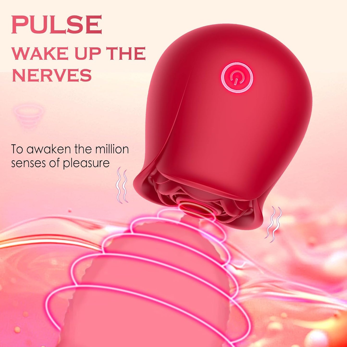 Rose whisper Sensual Sucking Vibrator